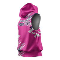 Caribbean Cricket Barbados Personalized Sleeveless Hoodie Make It Three 2025 is Ours - Wonder Print Shop