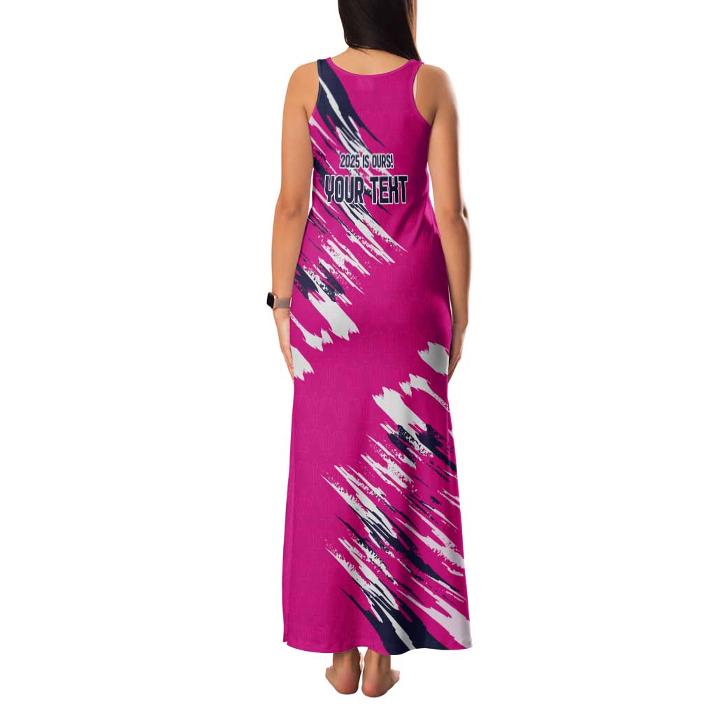 Caribbean Cricket Barbados Personalized Tank Maxi Dress Make It Three 2025 is Ours - Wonder Print Shop