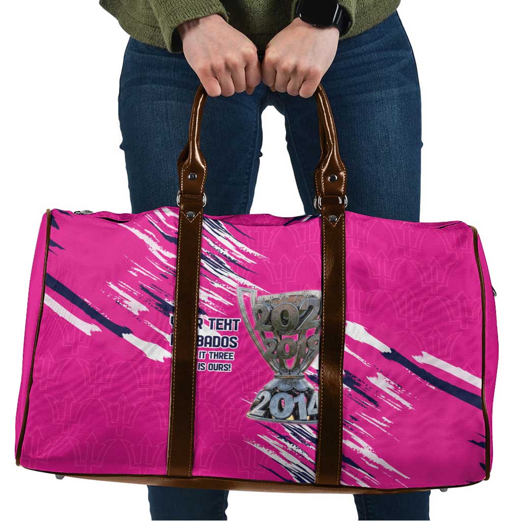 Caribbean Cricket Barbados Personalized Travel Bag Make It Three 2025 is Ours - Wonder Print Shop