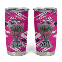 Caribbean Cricket Barbados Personalized Tumbler Cup Make It Three 2025 is Ours - Wonder Print Shop