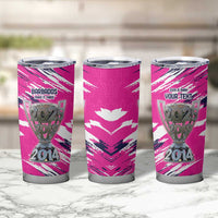 Caribbean Cricket Barbados Personalized Tumbler Cup Make It Three 2025 is Ours - Wonder Print Shop