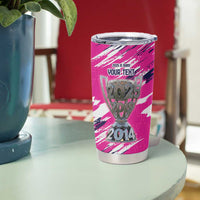 Caribbean Cricket Barbados Personalized Tumbler Cup Make It Three 2025 is Ours - Wonder Print Shop