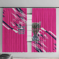 Caribbean Cricket Barbados Personalized Window Curtain Make It Three 2025 is Ours - Wonder Print Shop