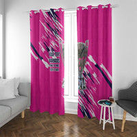 Caribbean Cricket Barbados Personalized Window Curtain Make It Three 2025 is Ours - Wonder Print Shop