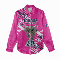 Caribbean Cricket Barbados Personalized Women Casual Shirt Make It Three 2025 is Ours - Wonder Print Shop