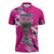 Caribbean Cricket Barbados Personalized Zipper Polo Shirt Make It Three 2025 is Ours - Wonder Print Shop