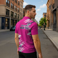 Caribbean Cricket Barbados Personalized Zipper Polo Shirt Make It Three 2025 is Ours - Wonder Print Shop