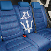 Caribbean Cricket Barbados Custom Back Car Seat Cover Strike of the Tridents - Wonder Print Shop
