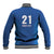Caribbean Cricket Barbados Custom Baseball Jacket Strike of the Tridents - Wonder Print Shop