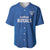 Caribbean Cricket Barbados Custom Baseball Jersey Strike of the Tridents - Wonder Print Shop