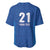 Caribbean Cricket Barbados Custom Baseball Jersey Strike of the Tridents - Wonder Print Shop