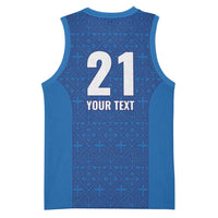 Caribbean Cricket Barbados Custom Basketball Jersey Strike of the Tridents - Wonder Print Shop