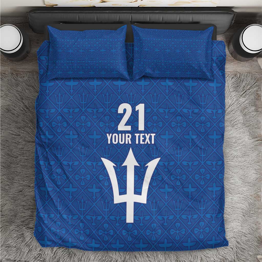 Caribbean Cricket Barbados Custom Bedding Set Strike of the Tridents - Wonder Print Shop