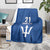 Caribbean Cricket Barbados Custom Blanket Strike of the Tridents - Wonder Print Shop