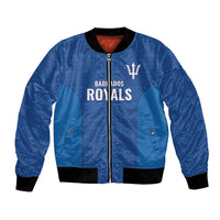 Caribbean Cricket Barbados Custom Bomber Jacket Strike of the Tridents - Wonder Print Shop