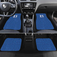 Caribbean Cricket Barbados Custom Car Mats Strike of the Tridents - Wonder Print Shop