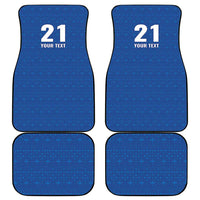 Caribbean Cricket Barbados Custom Car Mats Strike of the Tridents - Wonder Print Shop