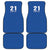 Caribbean Cricket Barbados Custom Car Mats Strike of the Tridents - Wonder Print Shop