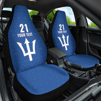 Caribbean Cricket Barbados Custom Car Seat Cover Strike of the Tridents - Wonder Print Shop