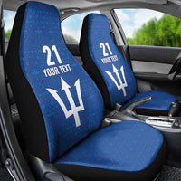 Caribbean Cricket Barbados Custom Car Seat Cover Strike of the Tridents - Wonder Print Shop