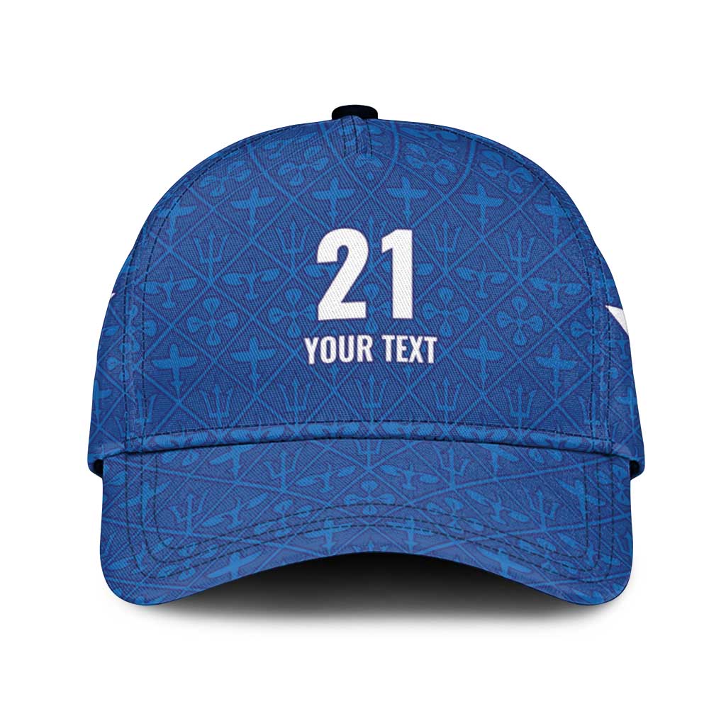 Caribbean Cricket Barbados Custom Classic Cap Strike of the Tridents - Wonder Print Shop