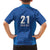 Caribbean Cricket Barbados Custom Family Matching Puletasi and Hawaiian Shirt Strike of the Tridents - Wonder Print Shop