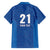 Caribbean Cricket Barbados Custom Family Matching Puletasi and Hawaiian Shirt Strike of the Tridents - Wonder Print Shop