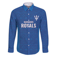 Caribbean Cricket Barbados Custom Family Matching Puletasi and Hawaiian Shirt Strike of the Tridents - Wonder Print Shop