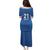 Caribbean Cricket Barbados Custom Family Matching Puletasi and Hawaiian Shirt Strike of the Tridents - Wonder Print Shop