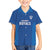 Caribbean Cricket Barbados Custom Family Matching Puletasi and Hawaiian Shirt Strike of the Tridents - Wonder Print Shop