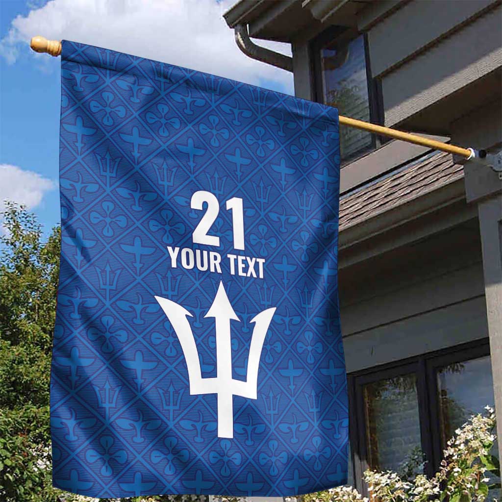 Caribbean Cricket Barbados Custom Garden Flag Strike of the Tridents - Wonder Print Shop