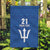 Caribbean Cricket Barbados Custom Garden Flag Strike of the Tridents - Wonder Print Shop