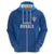 Caribbean Cricket Barbados Custom Hoodie Strike of the Tridents - Wonder Print Shop