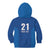 Caribbean Cricket Barbados Custom Kid Hoodie Strike of the Tridents - Wonder Print Shop