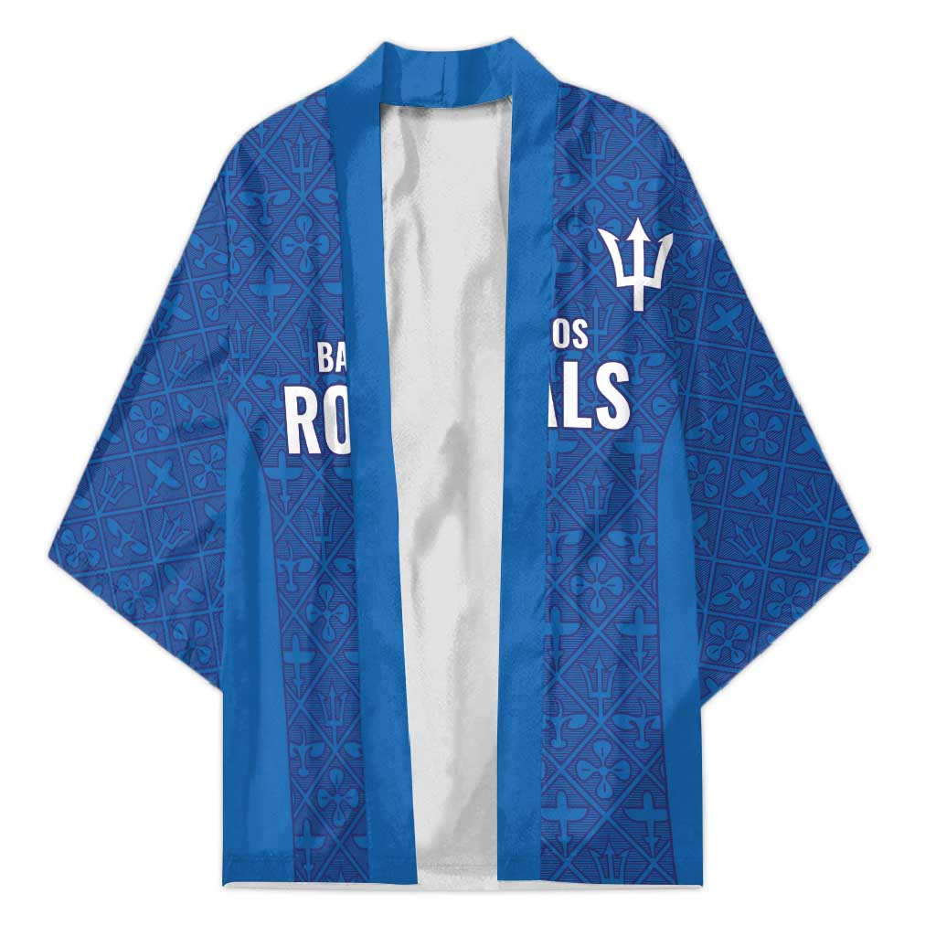 Caribbean Cricket Barbados Custom Kimono Strike of the Tridents - Wonder Print Shop