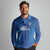 Caribbean Cricket Barbados Custom Long Sleeve Polo Shirt Strike of the Tridents - Wonder Print Shop