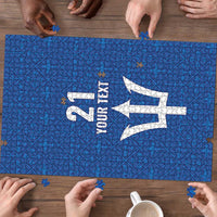 Caribbean Cricket Barbados Custom Puzzle Strike of the Tridents - Wonder Print Shop