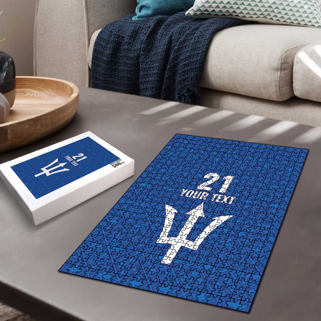 Caribbean Cricket Barbados Custom Puzzle Strike of the Tridents - Wonder Print Shop
