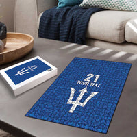 Caribbean Cricket Barbados Custom Puzzle Strike of the Tridents - Wonder Print Shop