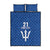 Caribbean Cricket Barbados Custom Quilt Bed Set Strike of the Tridents - Wonder Print Shop