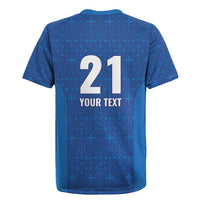 Caribbean Cricket Barbados Custom Rugby Jersey Strike of the Tridents - Wonder Print Shop