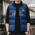 Caribbean Cricket Barbados Custom Sleeveless Puffer Jacket Strike of the Tridents - Wonder Print Shop