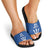 Caribbean Cricket Barbados Custom Slide Sandals Strike of the Tridents - Wonder Print Shop