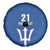 Caribbean Cricket Barbados Custom Spare Tire Cover Strike of the Tridents - Wonder Print Shop
