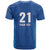 Caribbean Cricket Barbados Custom T Shirt Strike of the Tridents - Wonder Print Shop