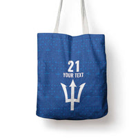 Caribbean Cricket Barbados Custom Tote Bag Strike of the Tridents - Wonder Print Shop