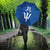 Caribbean Cricket Barbados Custom Umbrella Strike of the Tridents - Wonder Print Shop