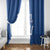 Caribbean Cricket Barbados Custom Window Curtain Strike of the Tridents - Wonder Print Shop