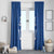 Caribbean Cricket Barbados Custom Window Curtain Strike of the Tridents - Wonder Print Shop