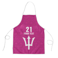 Caribbean Cricket Barbados Custom Apron Strike of the Tridents Pink Fury - Wonder Print Shop